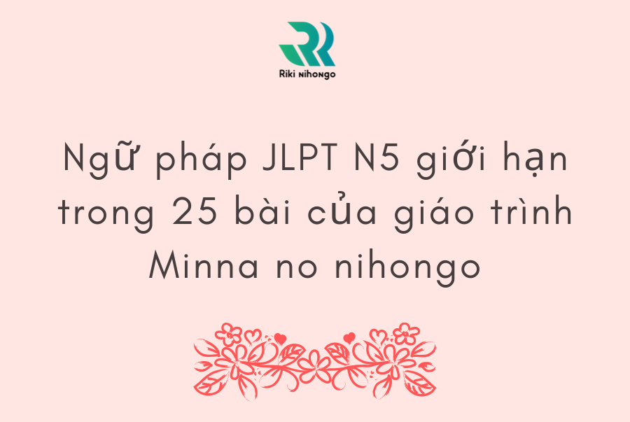 đề thi thử JLPT N5