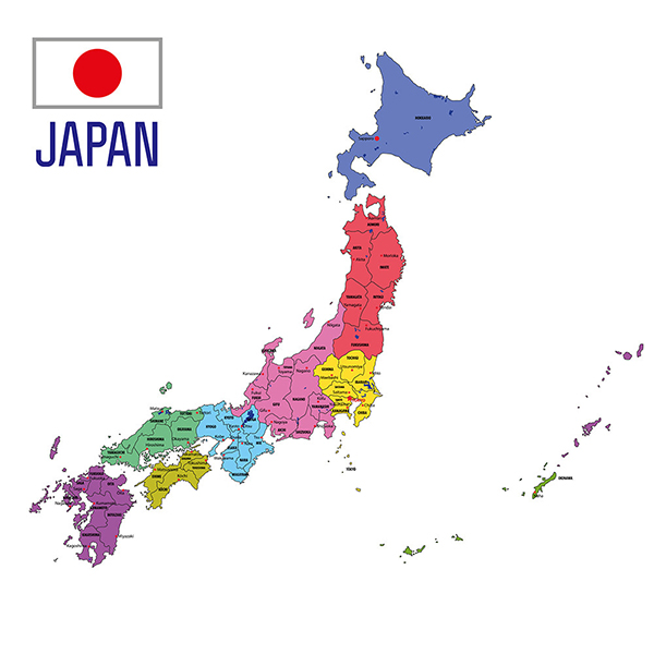 Hình ảnh bản đồ Nhật Bản: Khám phá vẻ đẹp từ Bắc chí Nam qua ảnh ...