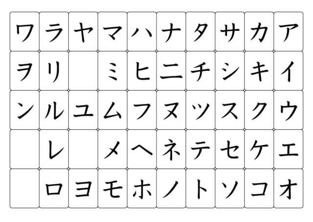 katakana