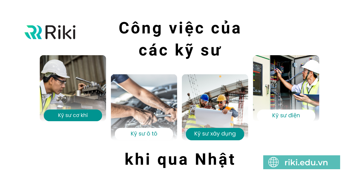 công việc của các kỹ sư khi qua Nhật