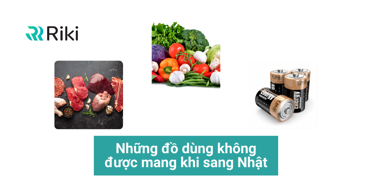 Những đồ bị cấm khi sang Nhật